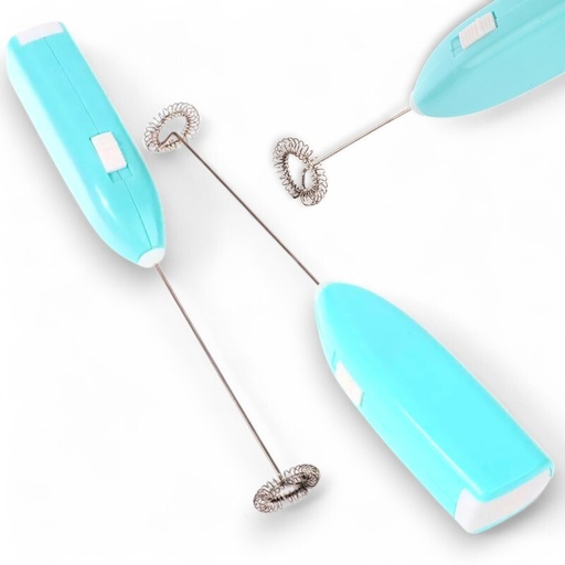 [6955858510116] Stainless Steel Mini Coffee Foamer | Electric Whisk