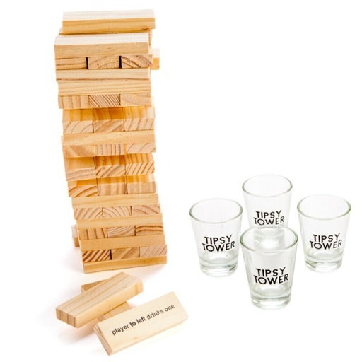[9318051122185] Tipsy Tower Drinking Game
