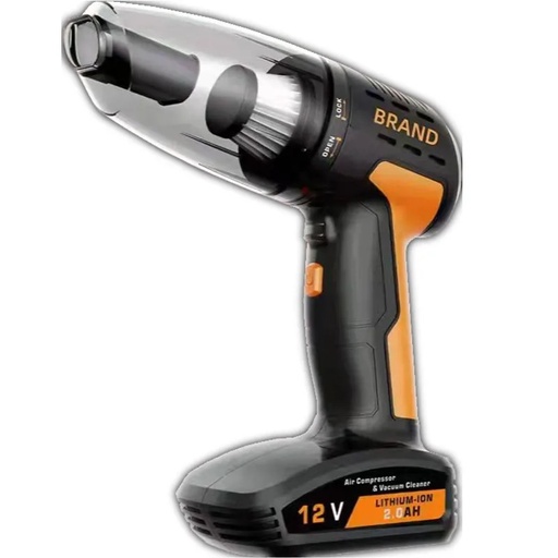 [6939247629689] 4-in-1 Handheld Car Vacuum Cleaner | 120W | Tire Inflator