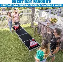 Beer Pong Table | 8ft Aluminium | Black