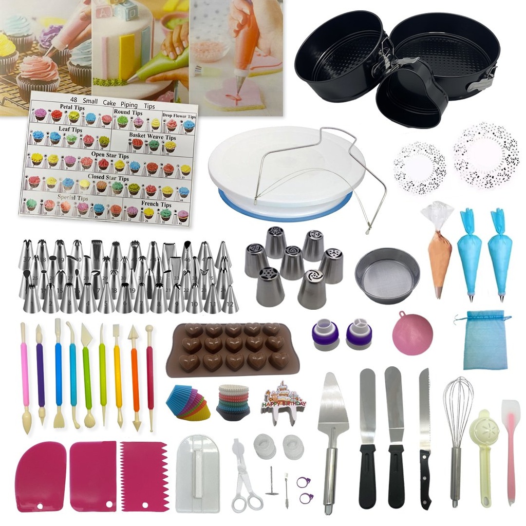 Cake Decorating Kit | 500pcs