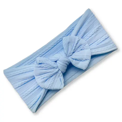 [9340457028013] Baby Bows (Blue)
