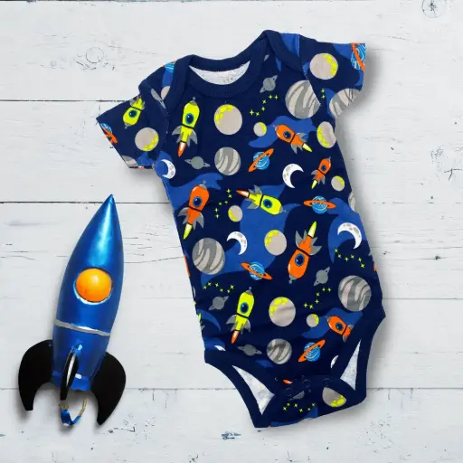 Baby Romper (Dark Blue Universe)