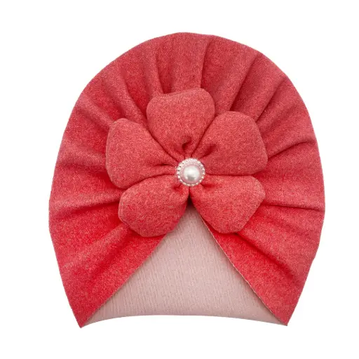 [9340457027672] Baby Turbans Flower (Pink)