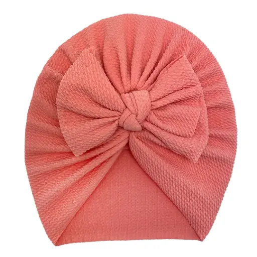 [9340457027788] Baby Turbans Knot Bow (Pink)