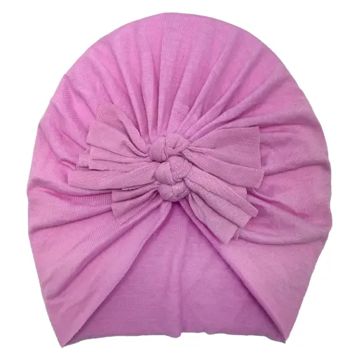 [9340457027870] Baby Turbans Little Scrunch (Pink)