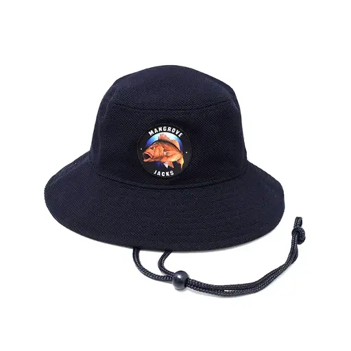 [9337217007456] Mangrove Jacks Logo Bucket Hat (Navy)