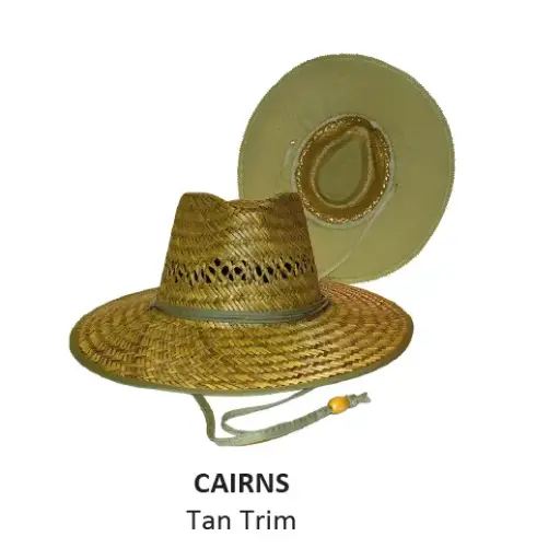 [9337217026570] Rocko's Straw Hat Essential Range  (Tan, Cairns)