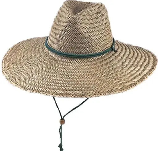 [9340457004659] Rocko's Straw Hat Mid Range (Pink, Palm Beach)