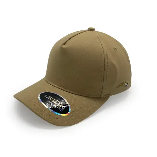 [9358517018102] Urban Zoo The Bronx 103 A-Frame Snapback OSFA (Khaki)