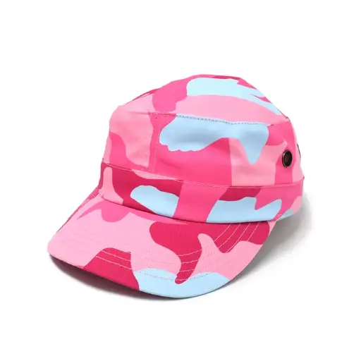 [9340457004406] Rocko's Military Caps (Camo/Pink)