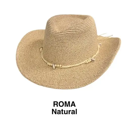 [9340457031884] Rocko's Straw Hat Essential Range  (Natural, Roma)