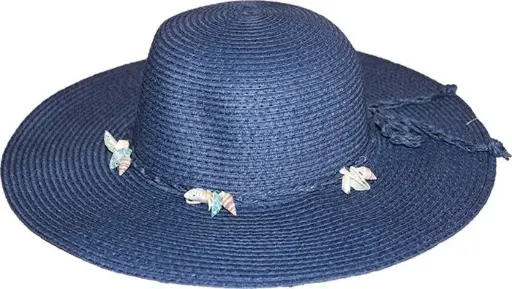 [9340457004772] Rocko's Straw Hat Mid Range (Navy, Byron Bay)
