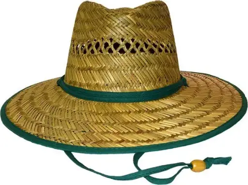 [9340457005038] Rocko's Straw Hat Premium Range (Green, Cairns)