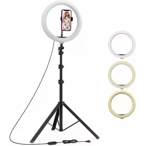 [9340457027467] Custom Ring Light Stand w Phone Holder