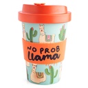 Eco-To-Go Llama Bamboo Travel Mug
