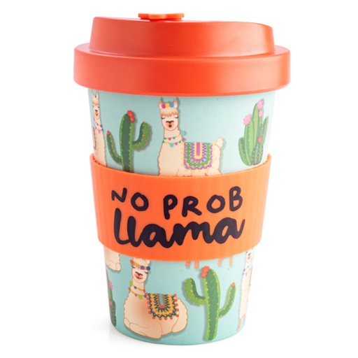 [9318051145283] Eco-To-Go Llama Bamboo Travel Mug