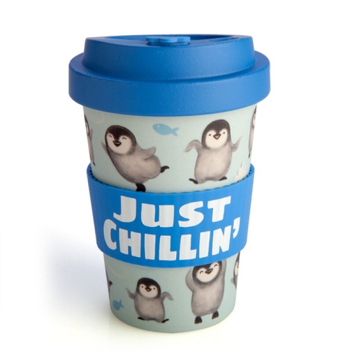 [9318051138391] Eco-To-Go Penguin Bamboo Travel Mug