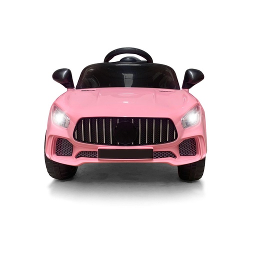 [9340457027504] Electric Ride On Car for Kids | 12V | Barbie Pink ZoomRider