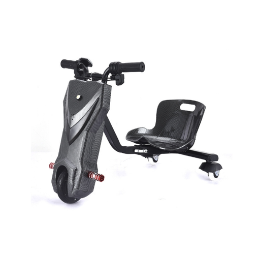 [9340457029690] Electric Three-Wheel Drift Kart | Black | 36V Lithium Battery | 20 km/h