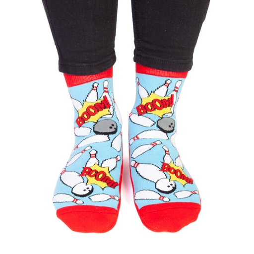 [9318051136052] Feet Speak Bowling Socks