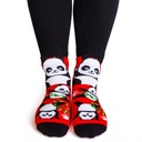Feet Speak Festive Panda Socks