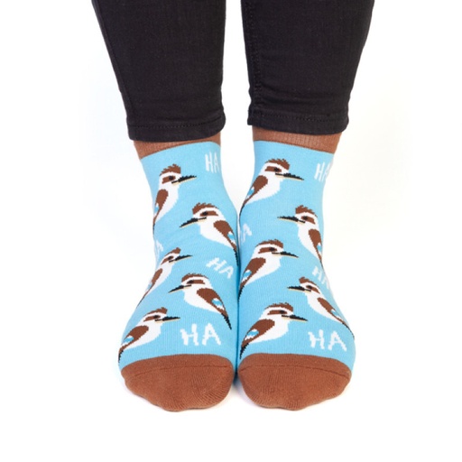 [9337217020226] Feet Speak Kookaburra Socks