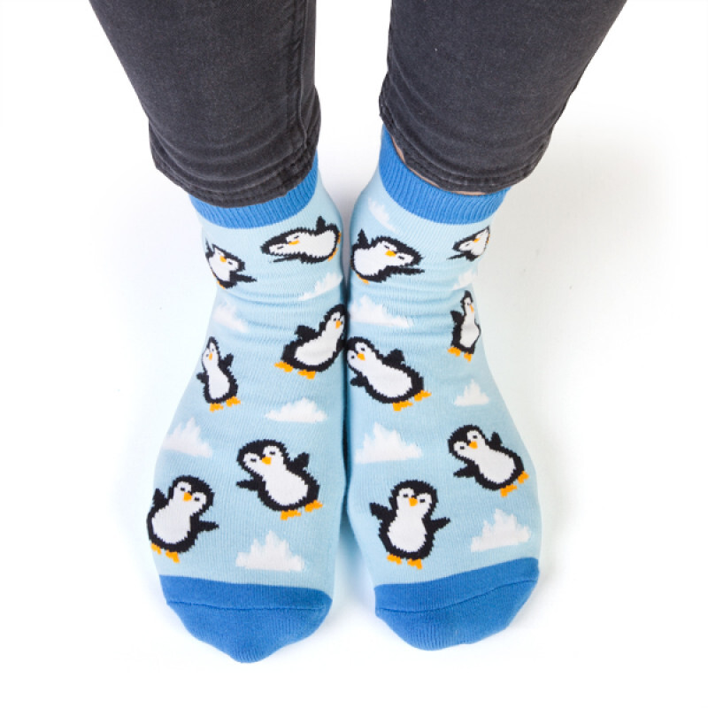 Feet Speak Penguin Socks