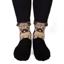 Feet Speak Pug Socks