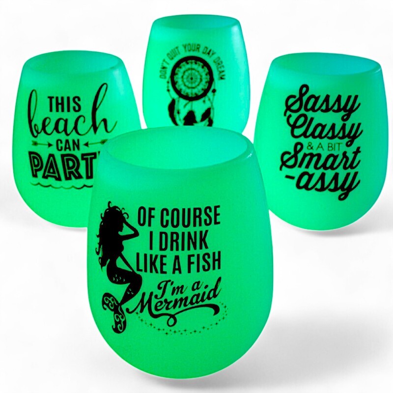 Glow In The Dark Wine Cup