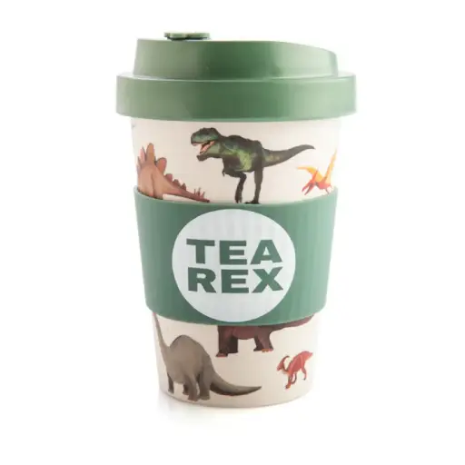 [9318051138346] Eco-To-Go Dino Bamboo Travel Mug