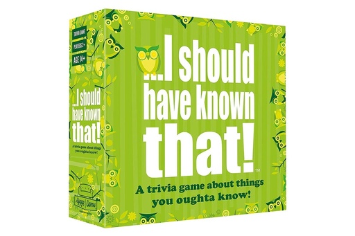 [819940021026] I Should Have Known That! Trivia | Fun Party Game | 400+ Questions