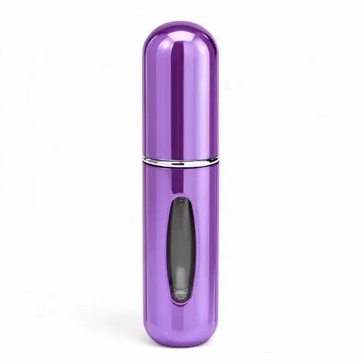 8ml Refillable Purfume Bottles (Glossy Pinkish Purple)