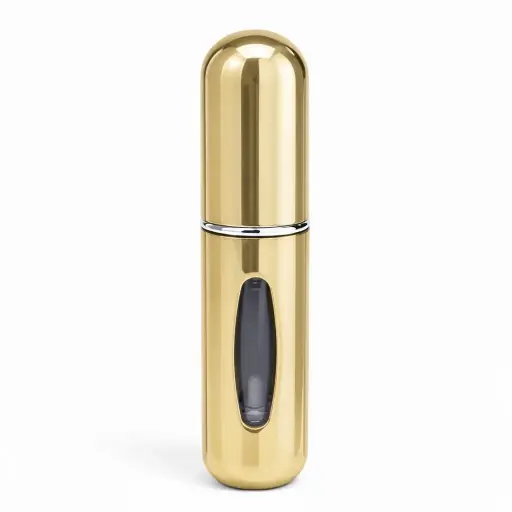 8ml Refillable Purfume Bottles (Glossy Gold)