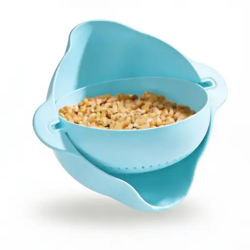 2 in 1 Fruit & Vegetable Washing Basket (Sky Blue)