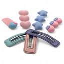 Kids Hair Clips Strawberry (10 pcs)