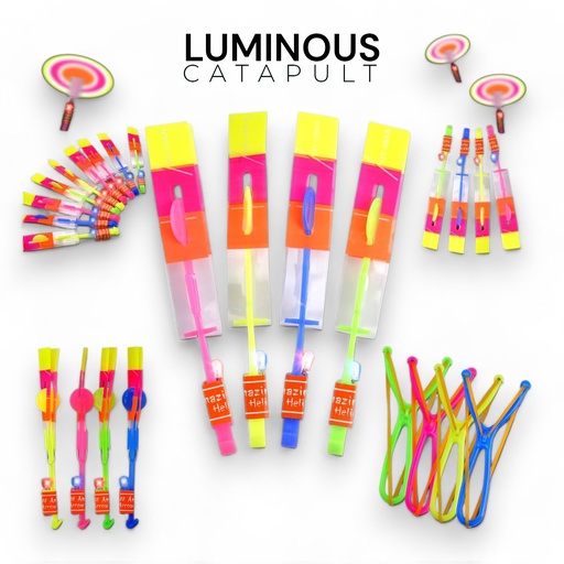 [9340457029591] Luminous Catapult Arrows | Nighttime Fun