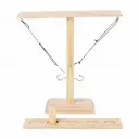 33cm Wooden Hook and Ring Toss Interactive Game
